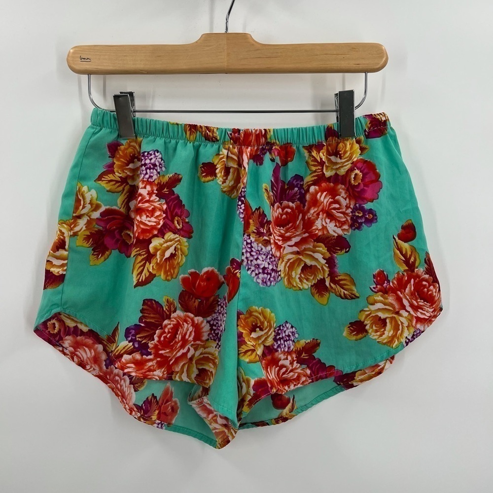 Ambiance Apparel Floral Shorts Ladies Medium